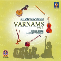 Music Lessons Varnams - Vol 5 songs Music Lessons Varnams - Vol 5 songs